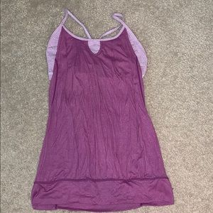 LULU LEMON Tank Top with built in bra.